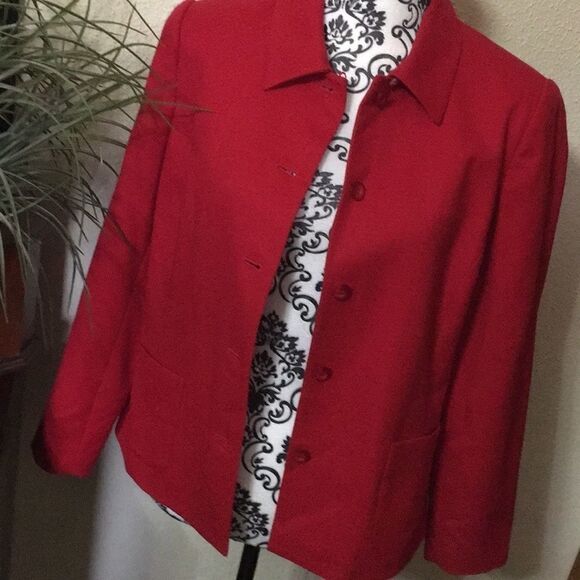 APPLESEED'S Petites Vintage Wool Blazer/ Jacket - Picture 1 of 10